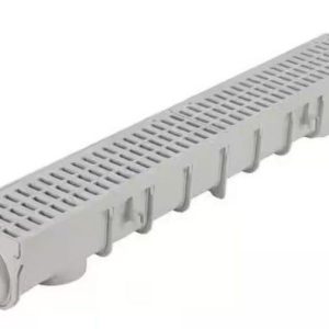 drain nds pro series 5 in. x 40 in. plastic channel drain kit with grate (retail price $52)
