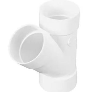 3 in. nds pvc s&d 45° wye, 3 in. hub x hub x hub msrp $9.58