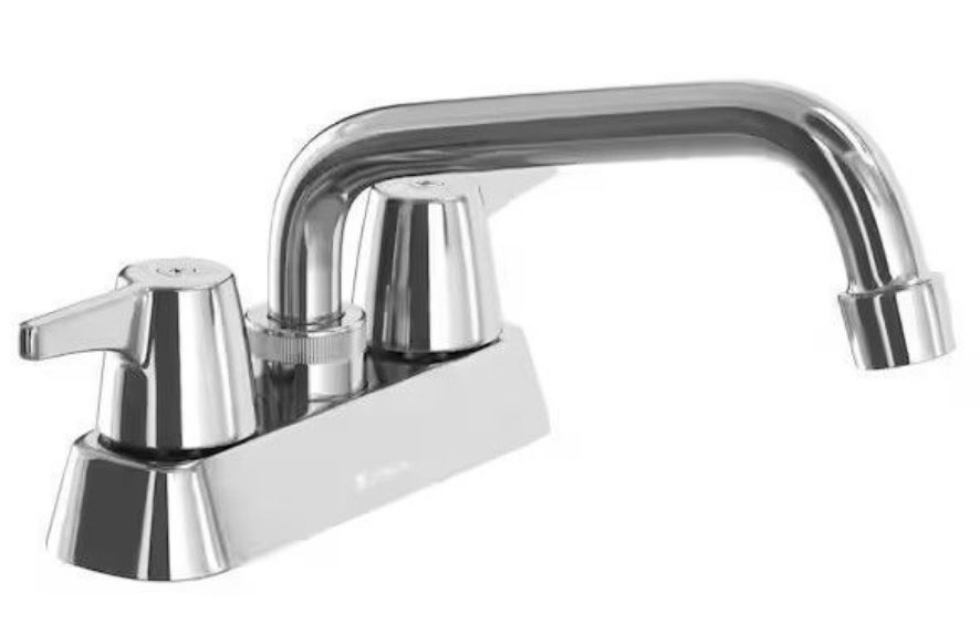 faucet 4 in. centerset 2 handle laundry faucet in chrome glacier bay aragon msrp $29.98 faucet 4 in. centerset 2 handle laundry faucet in chrome glacier bay aragon msrp $29.98