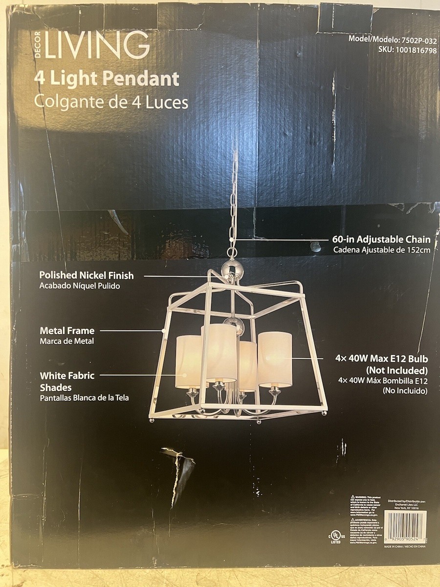Indoor Pendant DECOR LIVING 7501P-032 DECOR LIVING 7501P-032