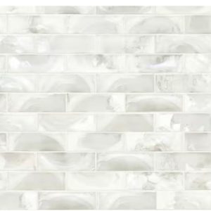 glass mesh mounted mosaic wall tile msipearla sub way 12 in. x 12 in. x 0.24 in. (0.95 sq. ft./each)