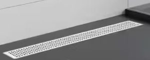 00822 drain 30 in. linear stainless steel shower drain