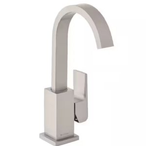 00993l glacier bay farrington single hole single handle bathroom faucet in brushed nickel