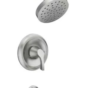 01022 faucets tub and shower moen korek single handle