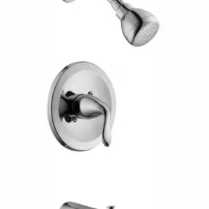 01023 faucets tub and shower glacier bay aragon single handle