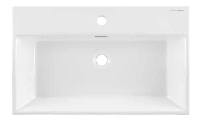 01801 Sink Swiss Madison Claire 24in Rectangular Ceramic Console with Overflow and 1 Faucet Hole 01801 Sink Swiss Madison Claire 24in Rectangular Ceramic Console with Overflow and 1 Faucet Hole